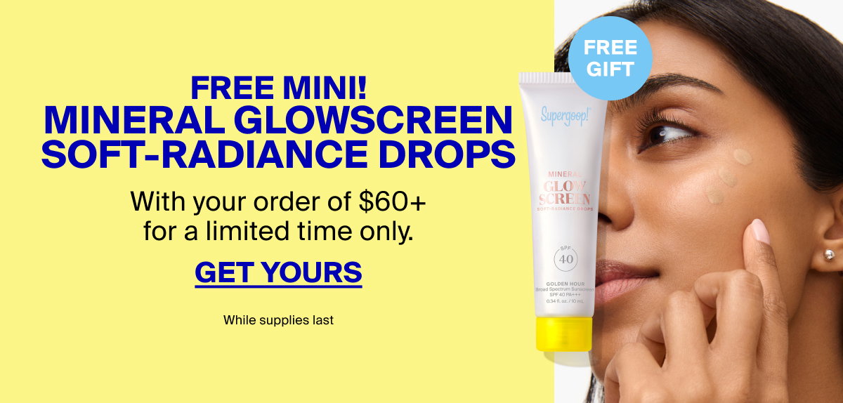 Free Mini! Mineral Glowscreen Drops