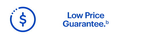 Low Price Guarantee.
