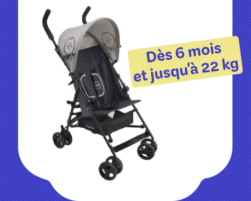 Poussette canne Happy Dark Formula Baby