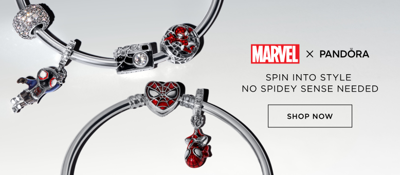 Marvel's Spider-Man dangle bracelet and charm