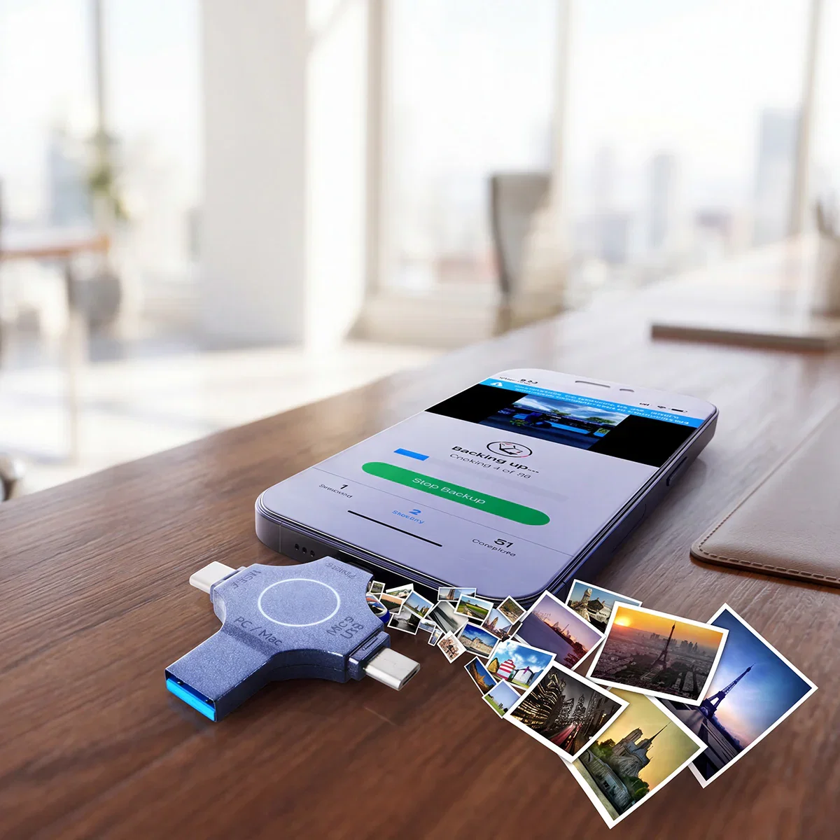 Image of Portable Smartphone Photo Vault