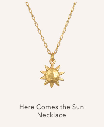 Here Comes the Sun Necklace