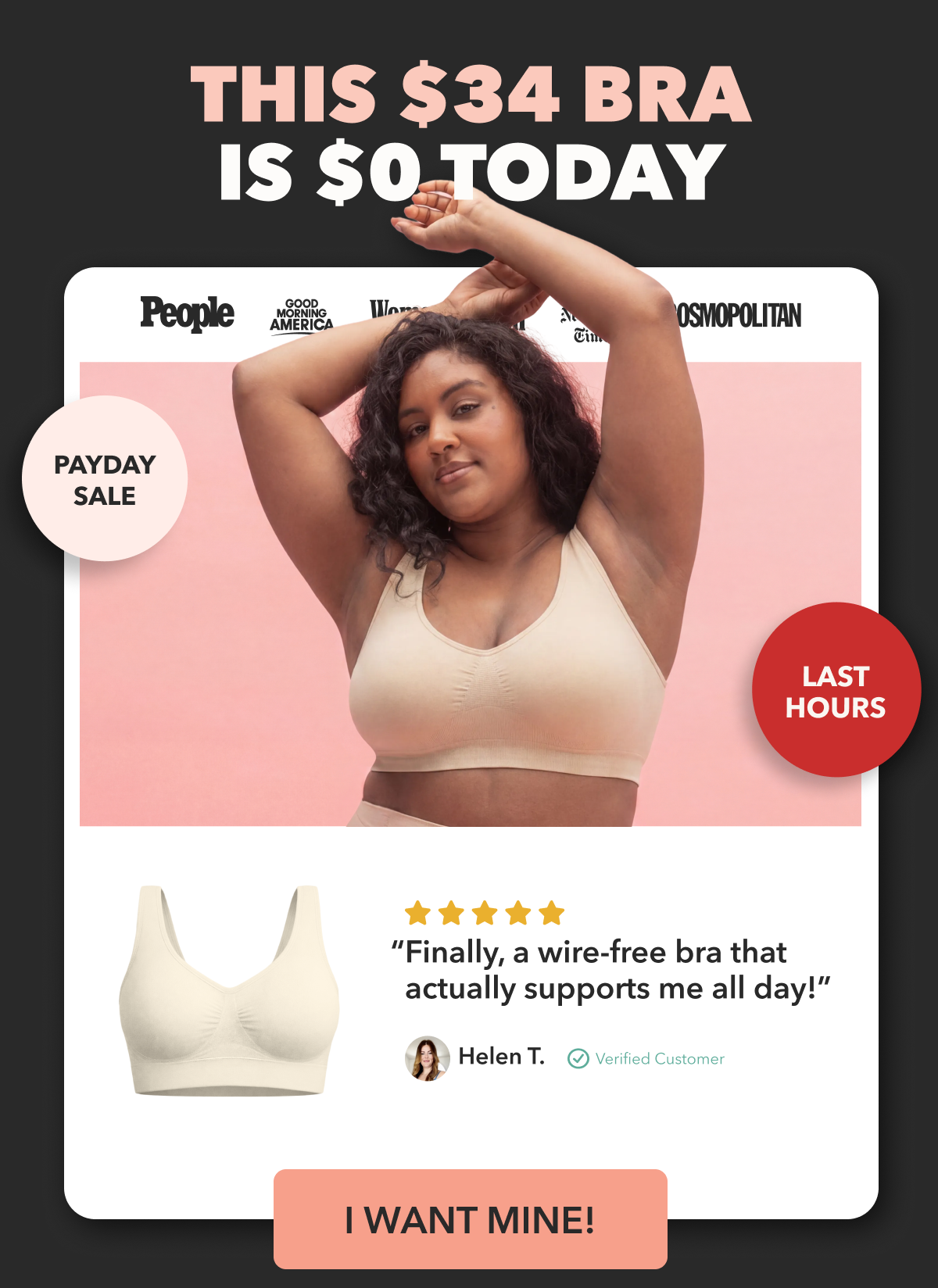 This $34 Bra is $0 Today