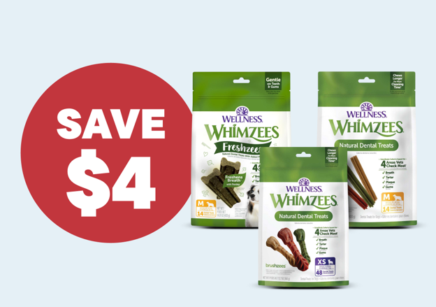 Whimzees Dog Dental Treats Value Pack image