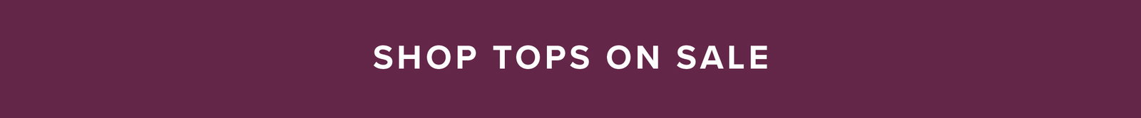 Shop tops on sale