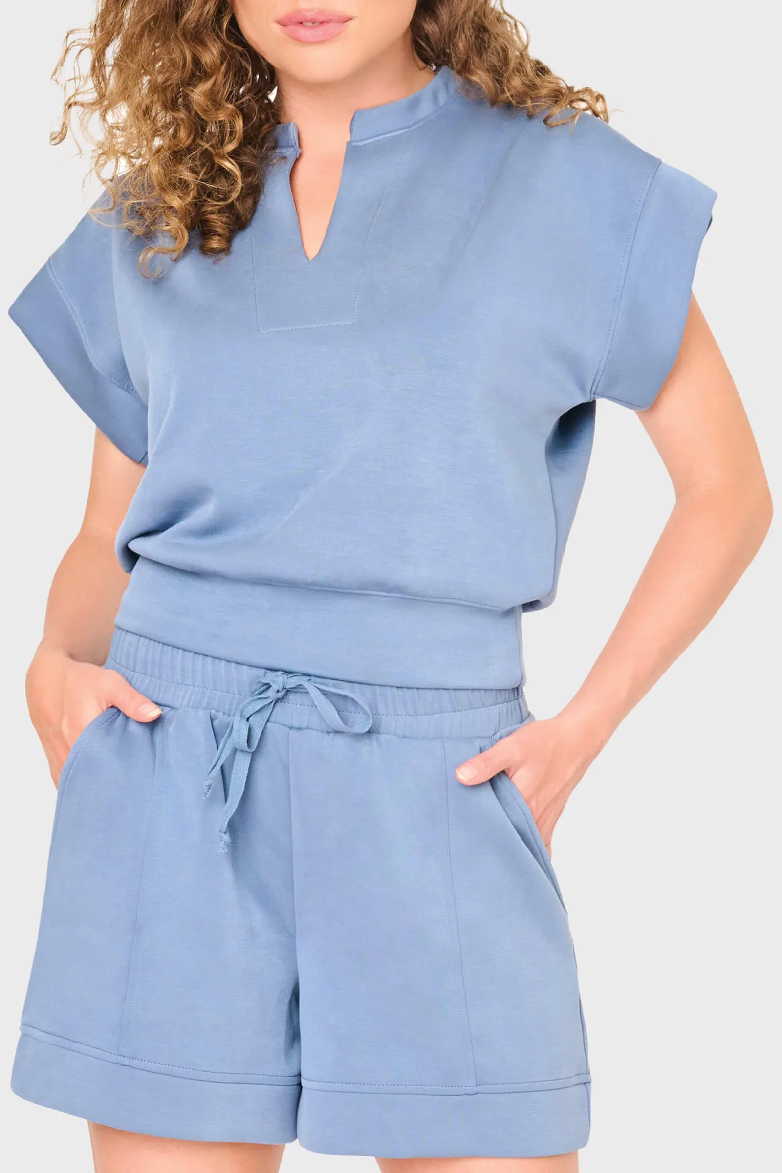 Image of Cloud Scuba Everywhere Notch Neck Top