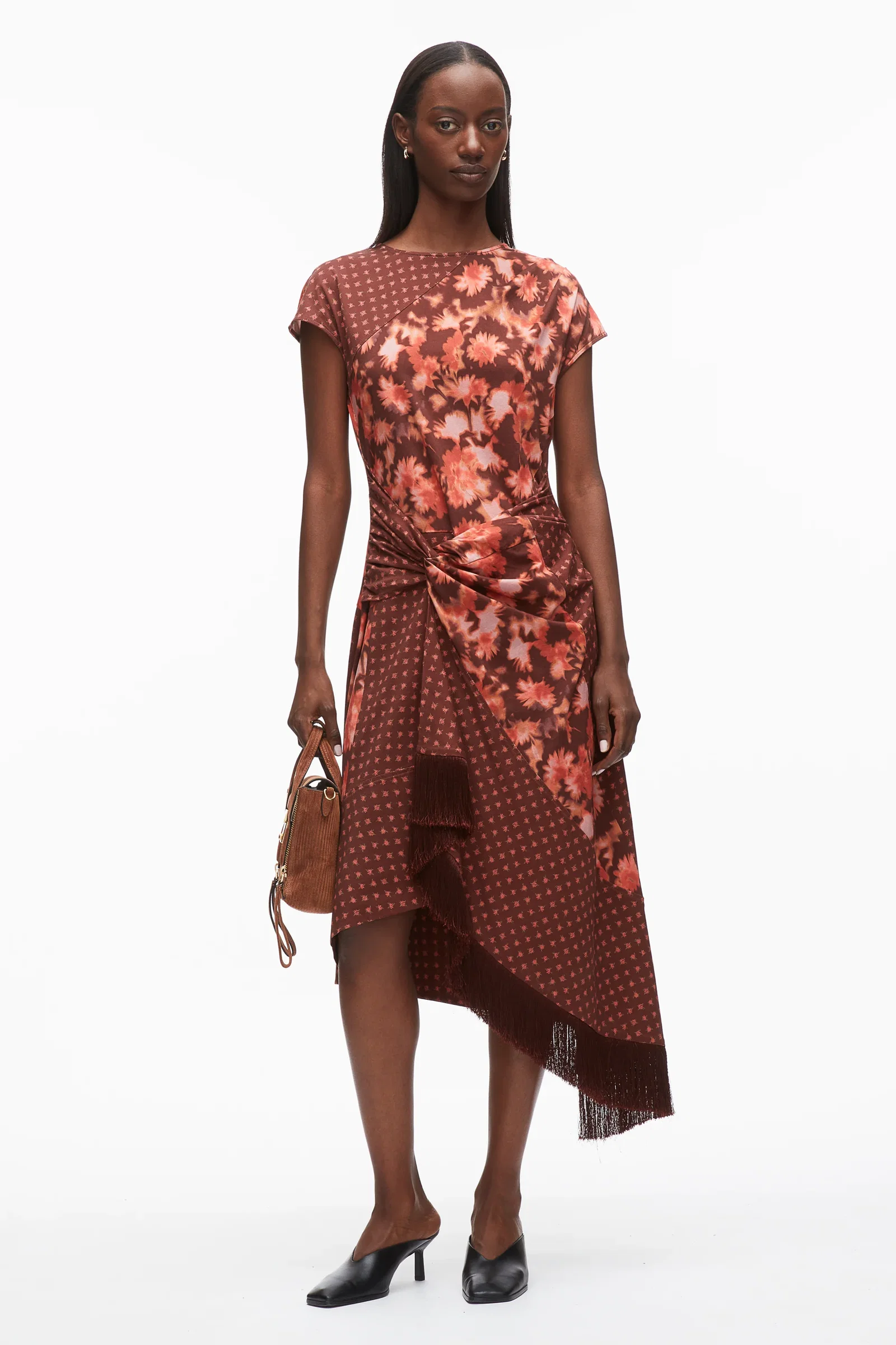 Image of Desert Flower Twist Fringe Dress