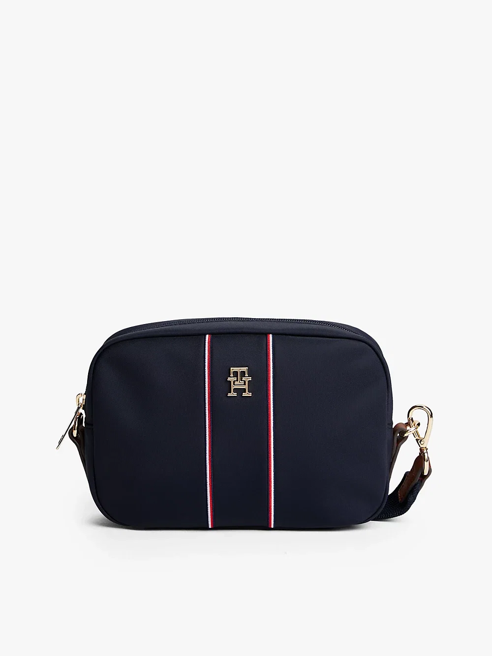 TH Monogram Crossbody Camera Bag