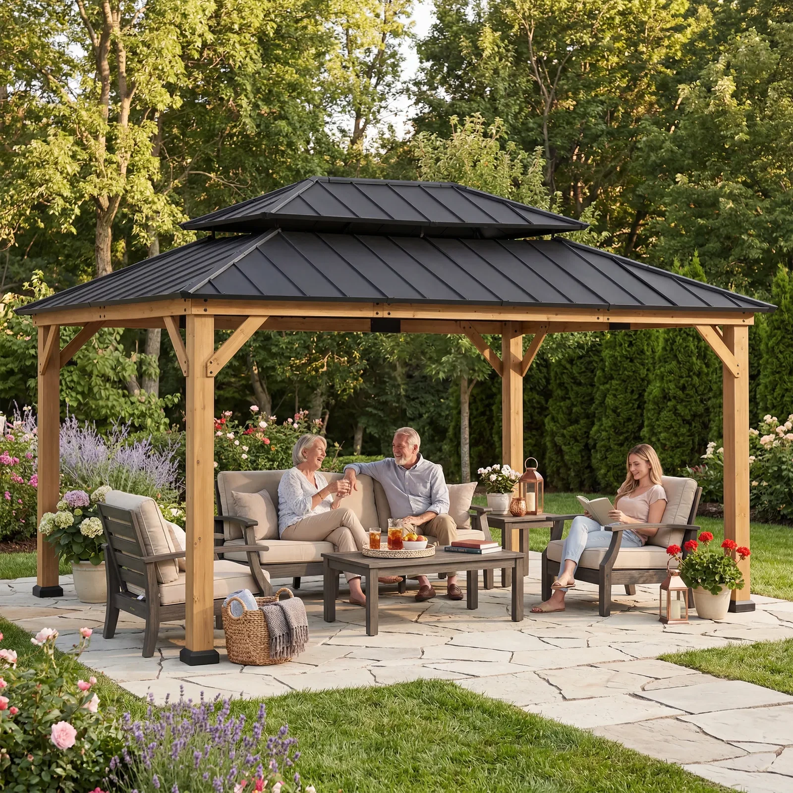 Image of Hampton Cedar Gazebo
