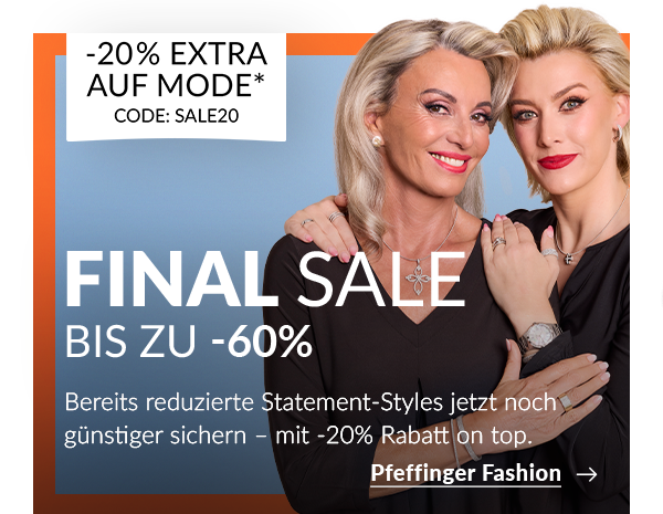 Final Sale: Pfeffinger
