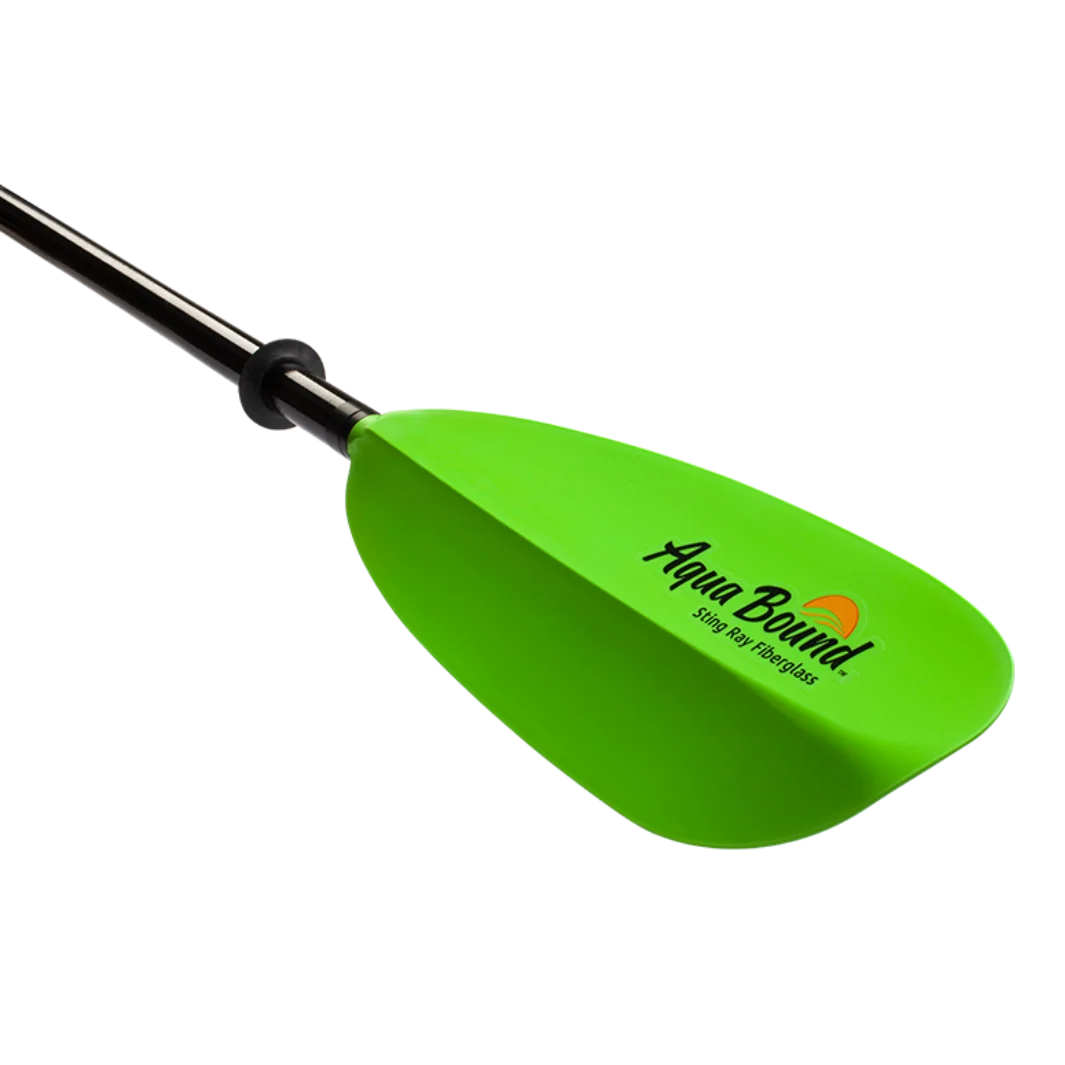 Image of Aquabound Sting Ray Fiberglass 2pc Snap Button Kayak Paddle