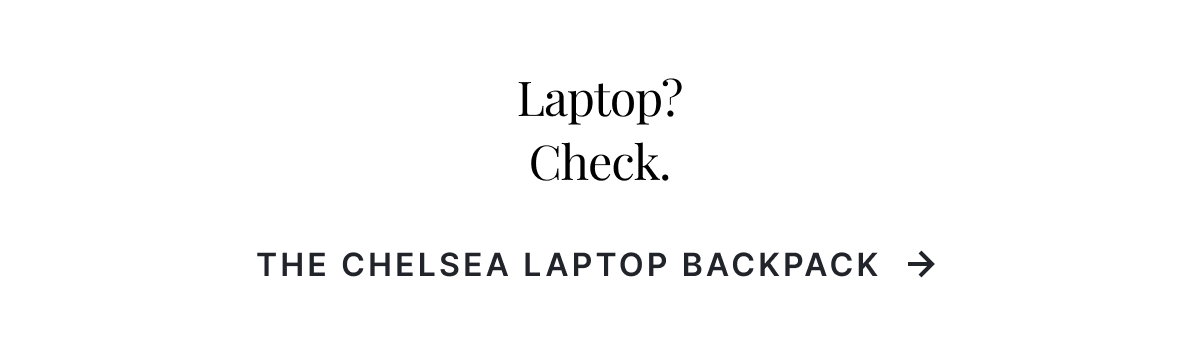 CHELSEA LAPTOP BACKPACK