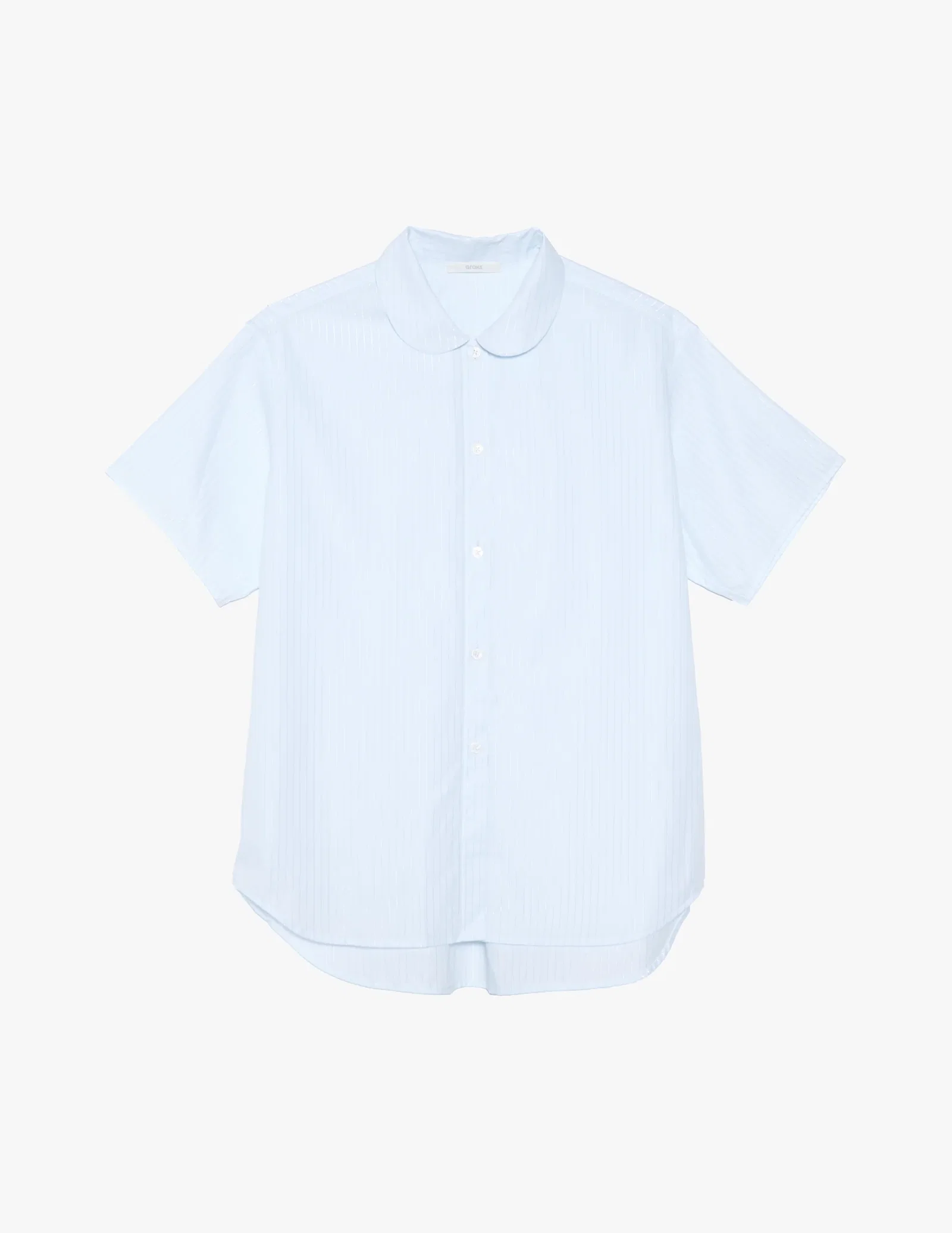 Image of Samira Pajama Top Silver Stripe