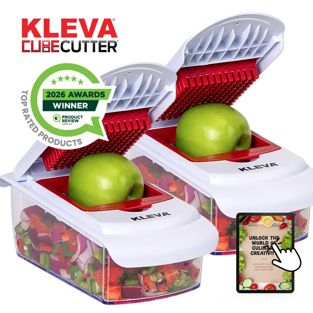 Image of Cube Cutter - Slice, Dice, & Chop Buy 1 Get 1 FREE