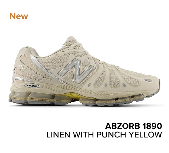 ABZORB 1890 LINEN with PUNCH YELLOW
