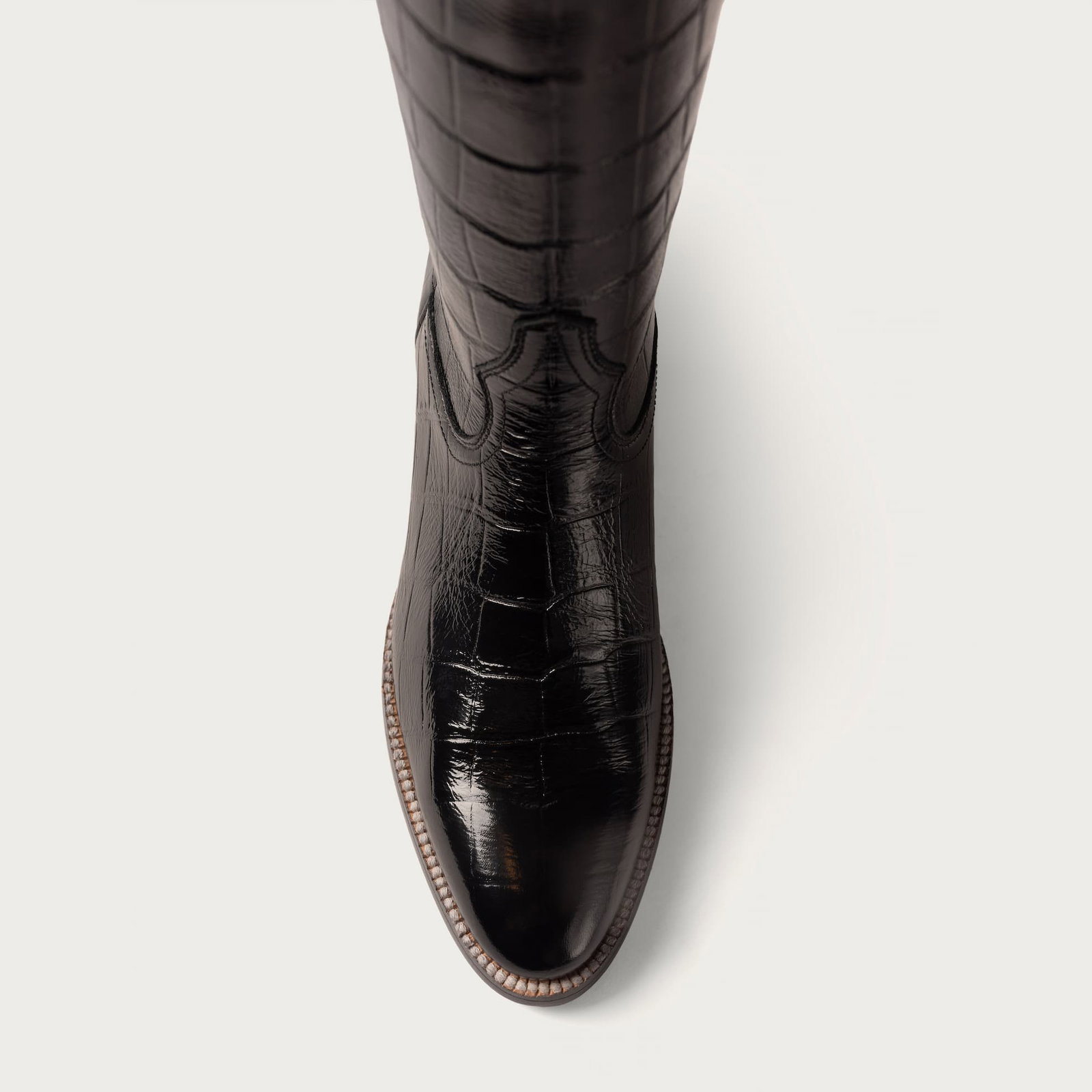 The Soho Black Croc