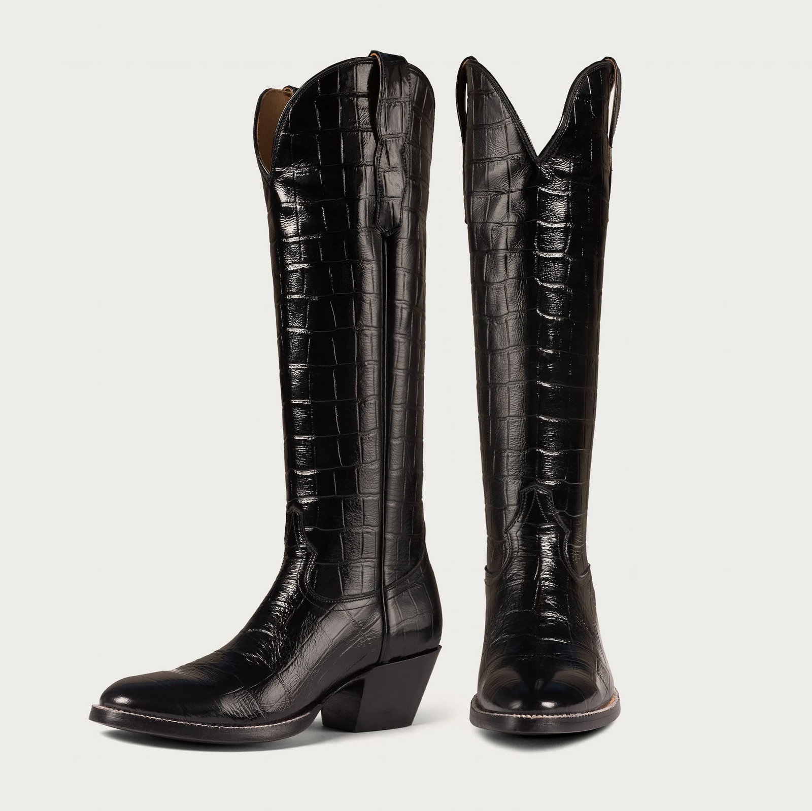 The Soho Black Croc
