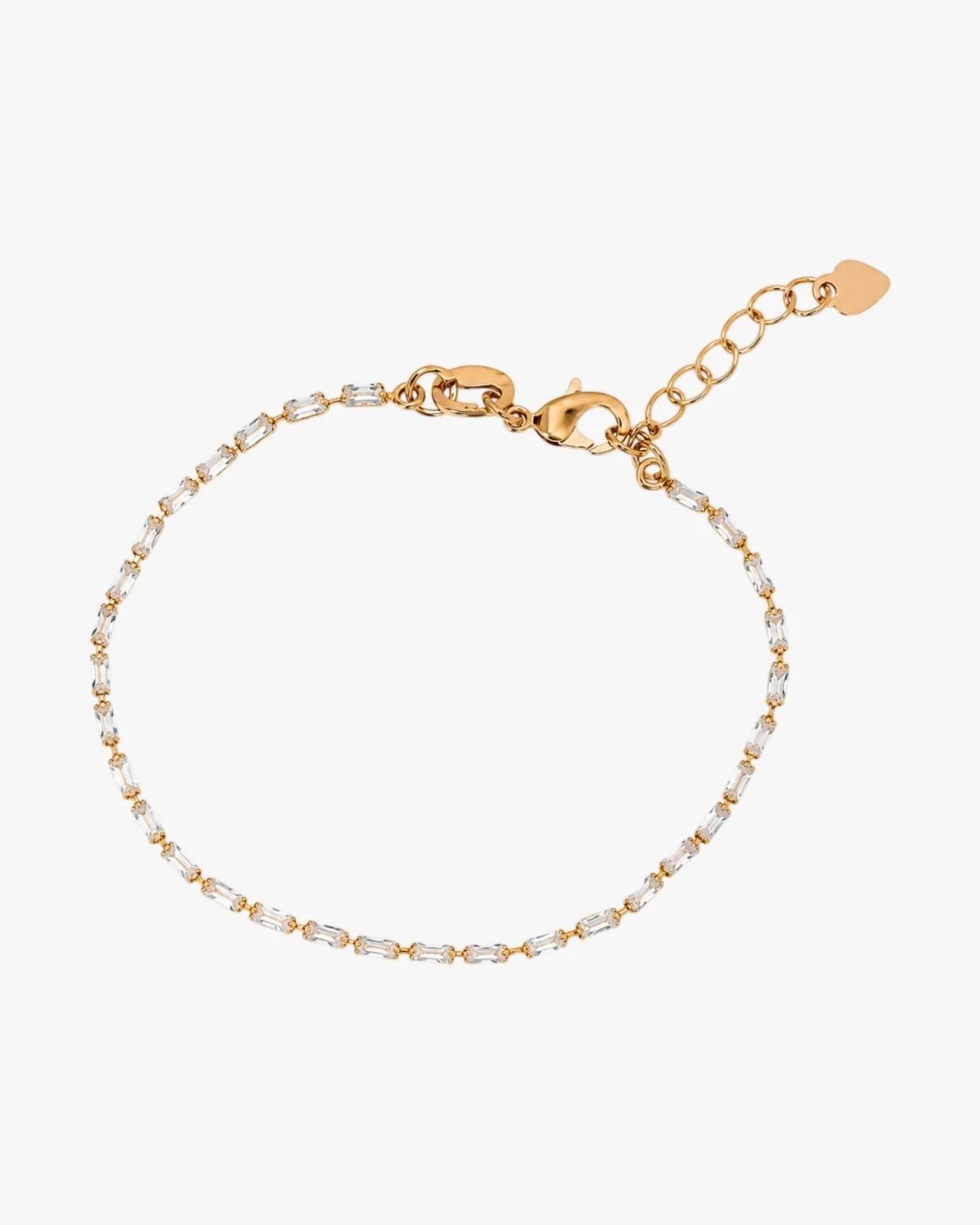 Image of Baguette Tennis Bracelet