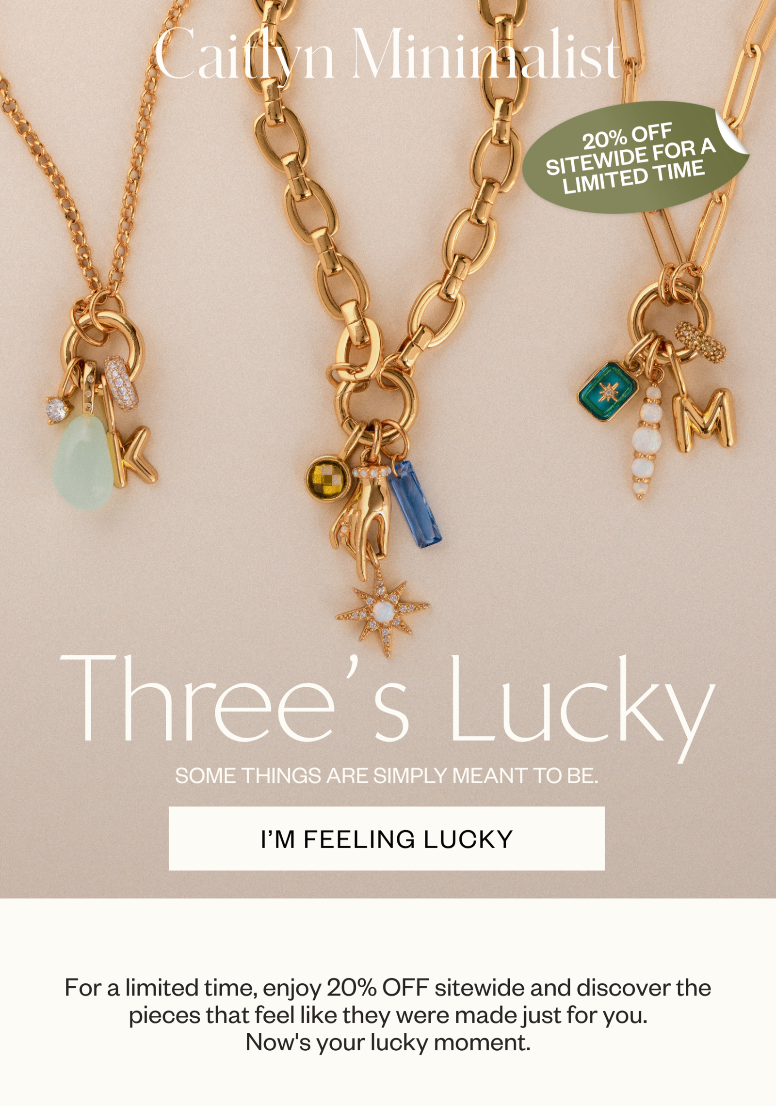 Three's Lucky: Buy 3+ Items, Get 1 Mystery Item
