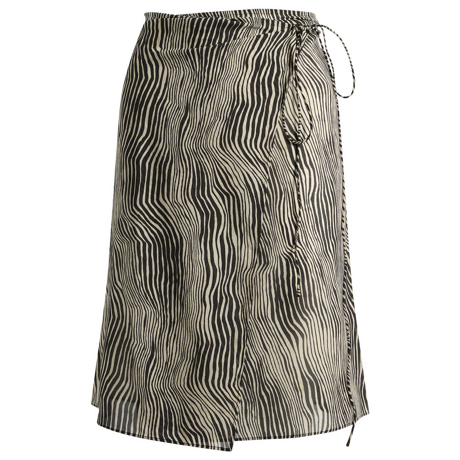 St. Agni Savannah Silk Wrap Skirt