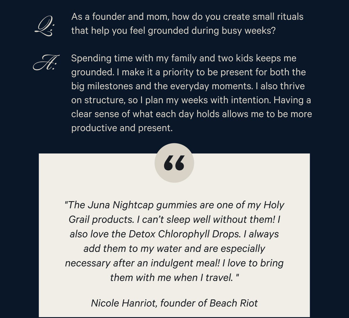 Juna — Wellness With Nicole Hanriot 