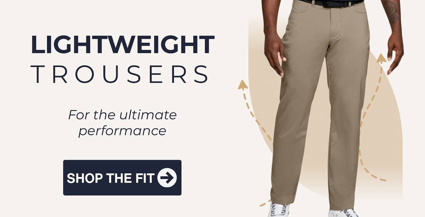 Lightweight Trousers at Golfbase