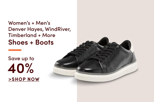 Women's + Men's Denver Hayes, WindRiver, Timberland, & More Shoes & Boots Save up to 40%