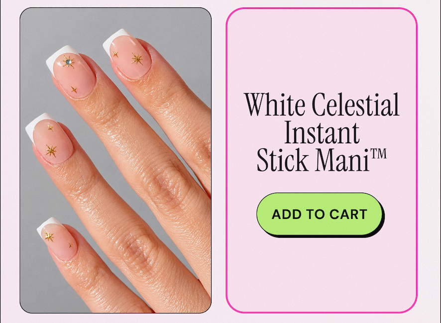 White Celestial Instant Stick Mani™️ ADD TO CART