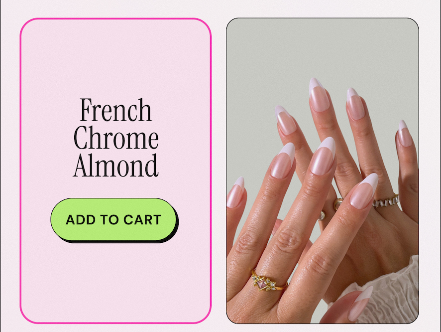 French Chrome Almond. ADD TO CART