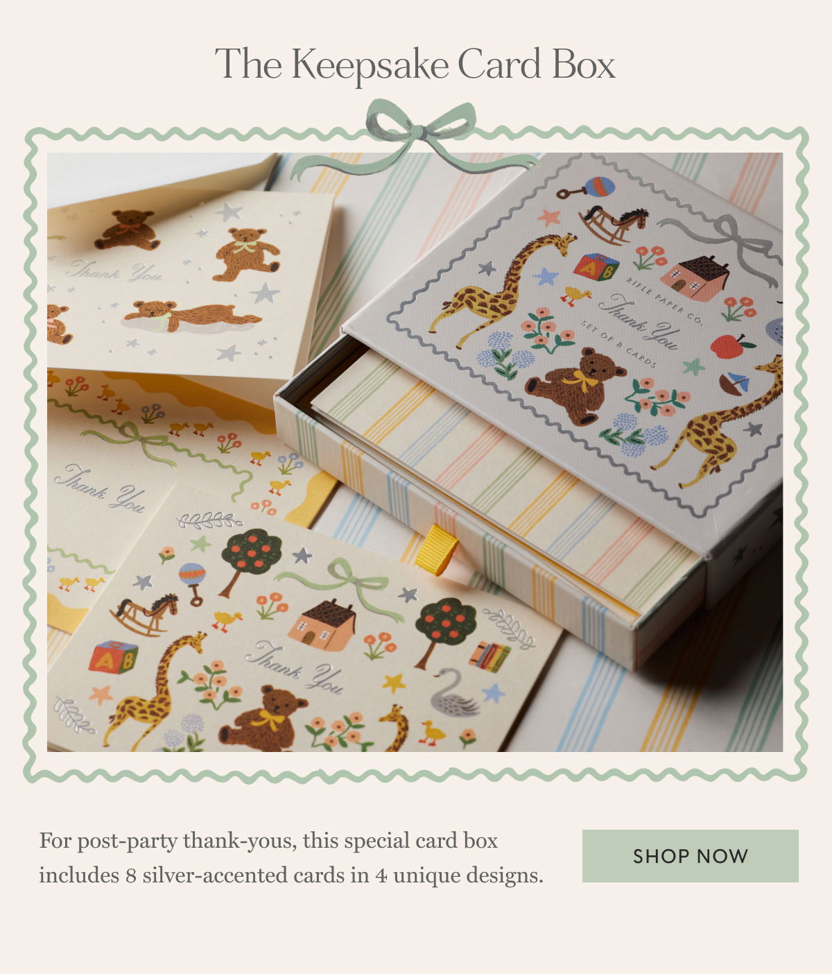 The Keepsake Card Box - Shop Now