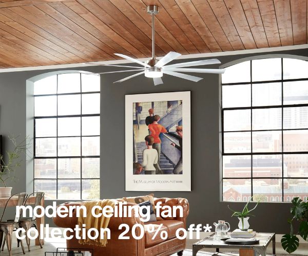 Modern Forms ceiling fan 20%off