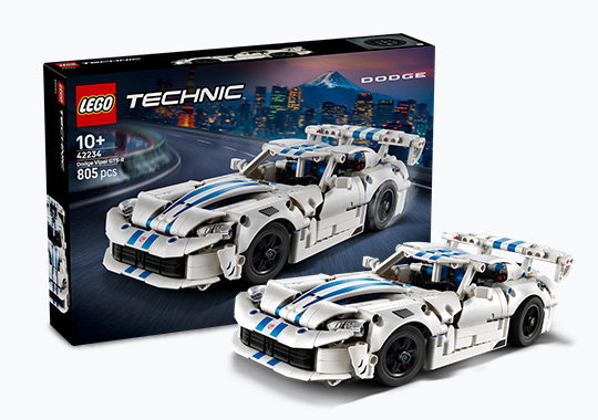 LEGO Technic 42234 Dodge Viper GTS-R Sports Car Set