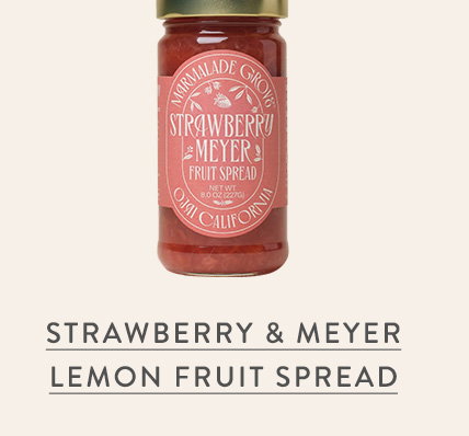 Strawberry & Meyer Lemon Fruit Spread 