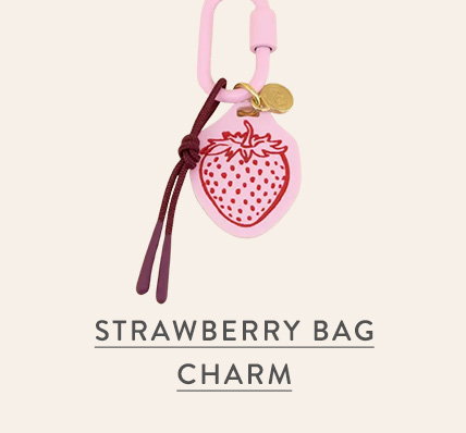 Strawberry Bag Charm