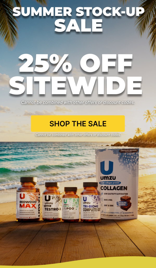Summer Stock-Up Sale- 25% Off Sitewide & Free Creatine on orders $100+