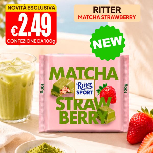 Ritter Sport Matcha Strawberry