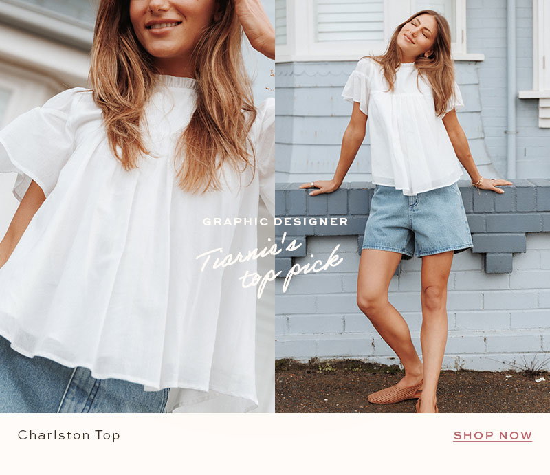 Charlston Top - White