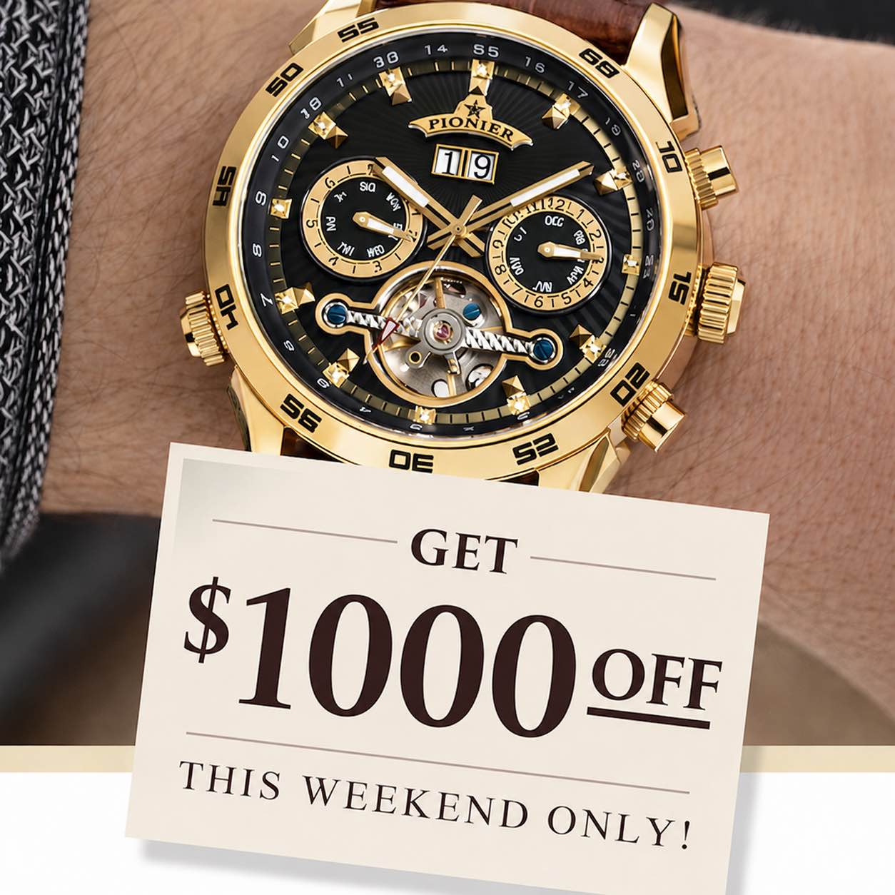 Get $950 off this weekend only.