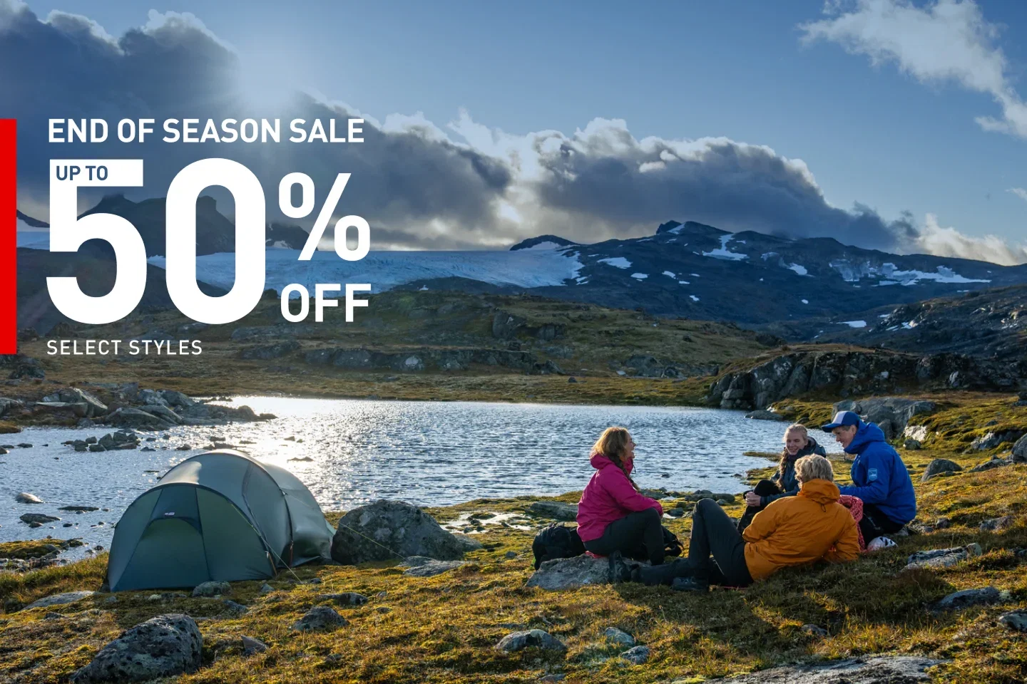 End of season sale - up to 50% off select styles