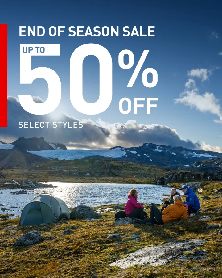End of season sale - up to 50% off select styles