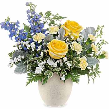 Teleflora's Coastal Bloom Bouquet