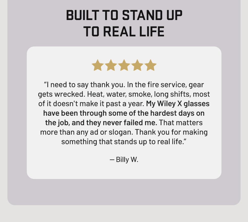 Built to Stand Up to Real Life