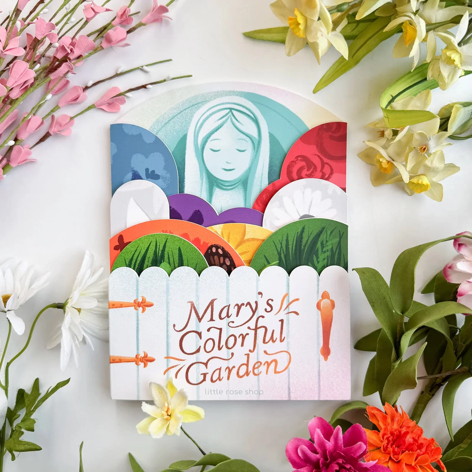 Mary's Colorful Garden Board Book