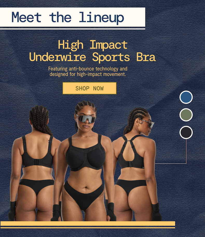 High Impact Underwire Sports Bra | Shop Now