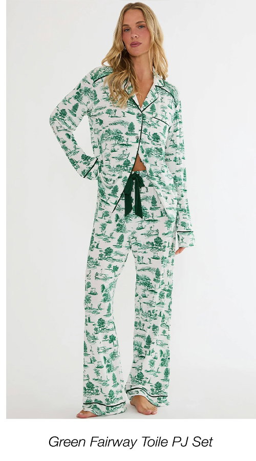 Green Fairway PJs