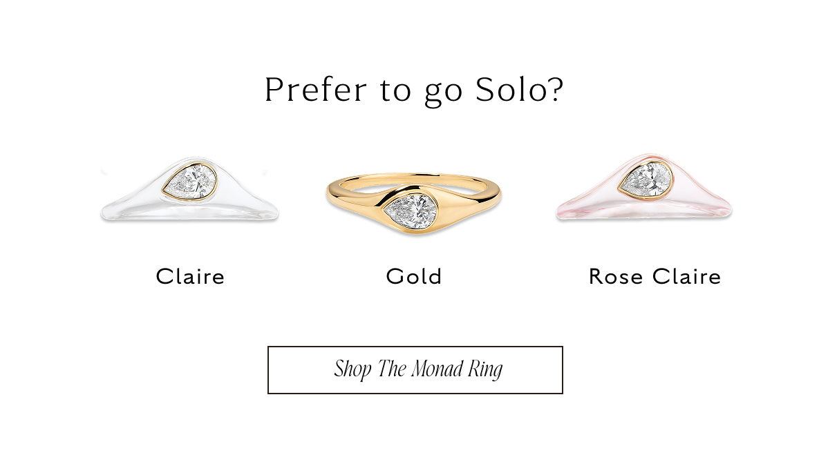 Prefer to go solo? Shop the Monad Ring