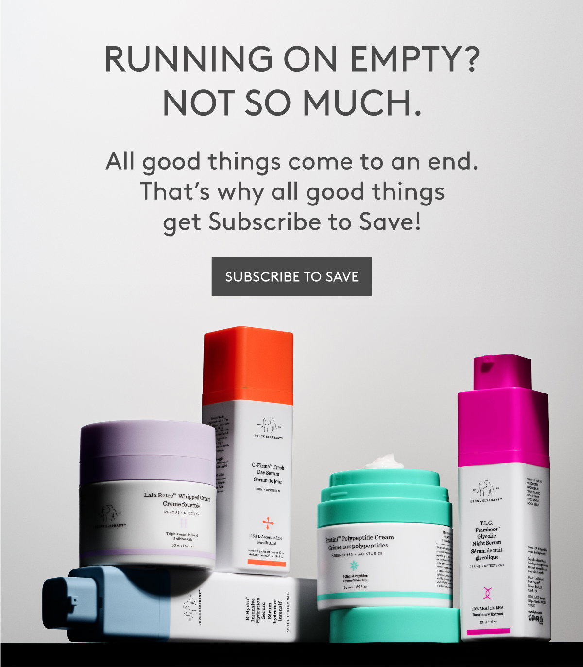 Subscribe To Save For 10% Off + Free Shipping