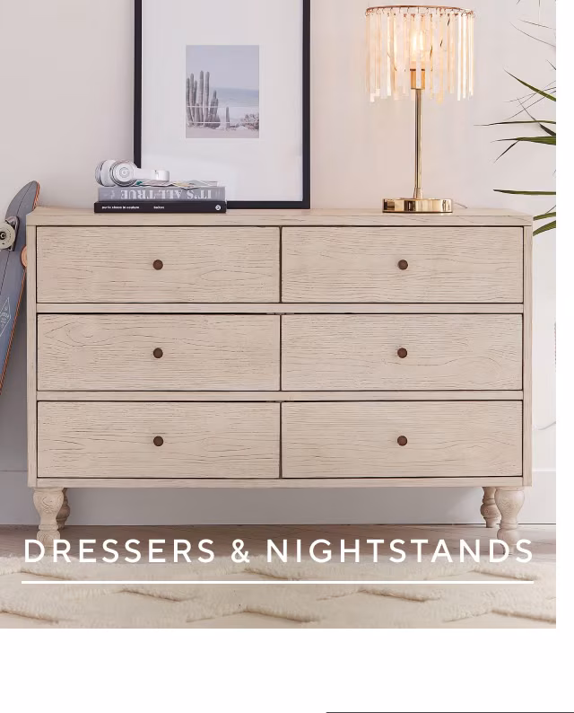 Dressers and nightstands