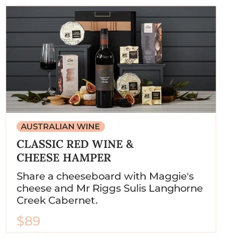 Classic Red Wine & Cheese Hamper