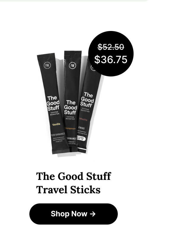 The Good Stuff Travel Sticks